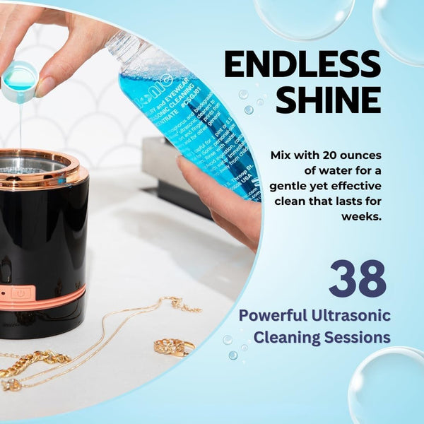 iSonic Jewelry and Eyewear Ultrasonic Cleaning Solution Concentrate 236ml