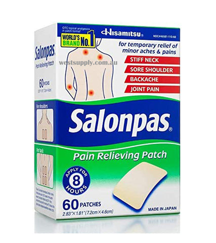 Salonpas pain relief patch Made in Japan