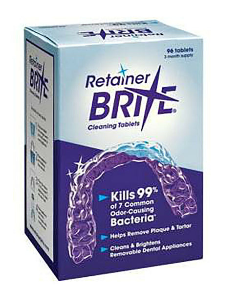 Retainer Brite Cleaning Tablets 96 Tablets